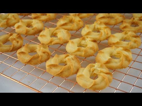 3 Ingredient Butter Cookies Ready In Minutes Eggless