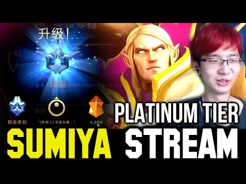 Sumiya Stream - FIRST Platinum Tier Invoker Dota 2 #23