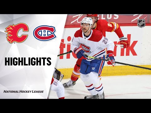 Canadiens @ Flames 4/26/2021 | NHL Highlights