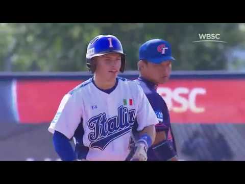 Highlights: Chinese Taipei v Italy - WBSC U-18 Baseball World Cup 2017