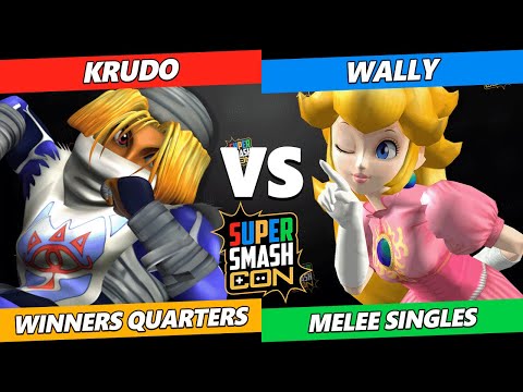SSC 2022 Winners Quarters  - Krudo (Sheik) Vs. Wally (Peach) Smash Melee Tournament