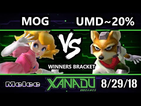 S@X 265 SSBM -  MoG (Peach) Vs. UMD ~20% (Fox) Smash Melee Winners Bracket