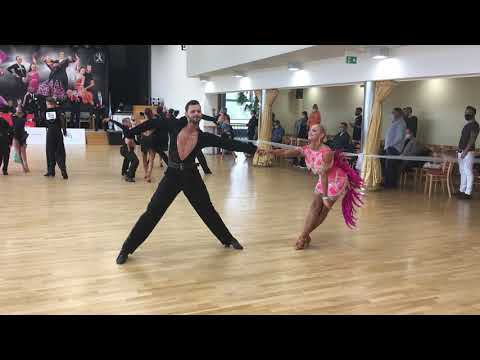 Jakubec Rohacek TL Kromeriz 2020 09 Dospeli rumba 2kolo