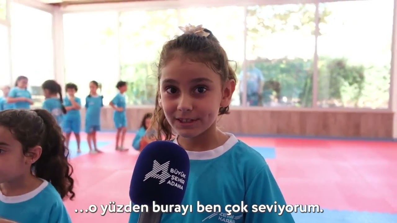 Adana Büyükşehir Belediyesi'nin Yaz Spor Okulları Jimnastik  Kursları