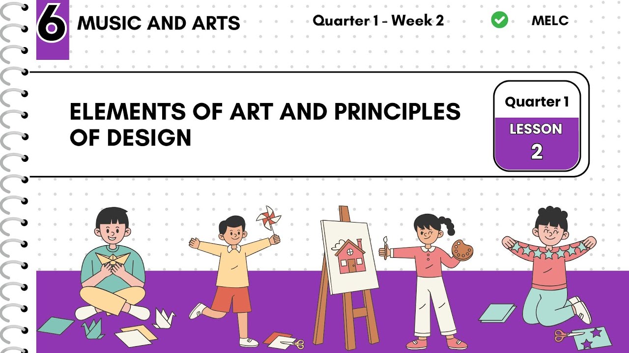 MUSIC&ARTS 6 Q1 W2: Elements of Art & Principles of Design Line, Shape, Color, Texture, Technology -