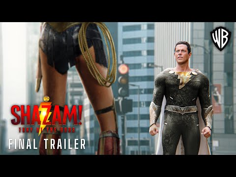 SHAZAM! THE FURY OF THE GODS – Final Trailer (2023) Zachary Levi Movie | Warner Bros (HD)
