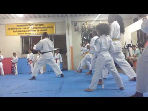 Aula de KARATÊ da ACADEMIA VIGOR PARAISOPOLIS