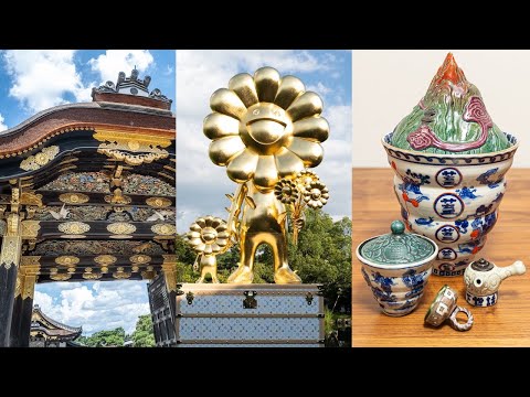 vlog kyoto trip 京都旅行。村上隆個展とグッズ購入。京都料理とお土産グルメ紹介。カード開封｜Japan｜Fujiyama｜Ramen｜おもしろ陶器