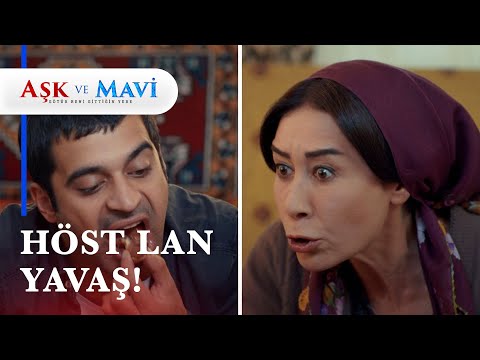 İsmet, çikolatayı bol bol yedikçe Hasibe çıldırdı! - Aşk ve Mavi 43. Bölüm