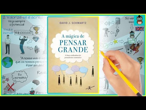 A MÁGICA DE PENSAR GRANDE | David J Schwartz | Resumo animado