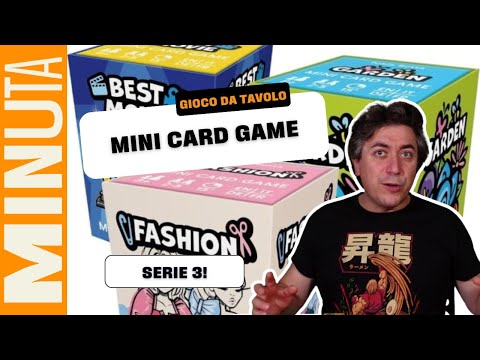 Mini card game: Fashion, Garden, Best movie - Recensioni Minute [767]