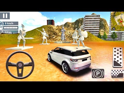 City Crime Car Driving Simulator #2 White Range Rover - Android iOS Gameplay