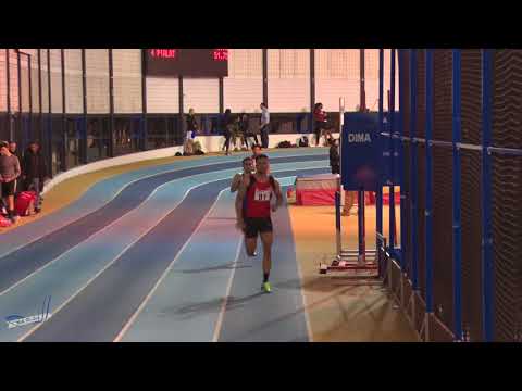 400m – Finale 2 – SEM – Championnat Regionaux 20/01/2018 – Eaubonne