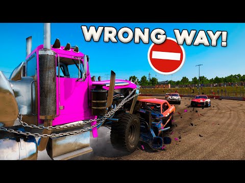 I Joined The Multiplayer Race *TROLLS* In Wreckfest!