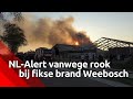 Uitslaande brand bij aardappelenloods in Weebosch