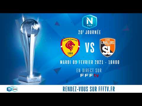 J20 : SC Lyon - Stade Lavallois en direct sur FFFtv (17h45 I National FFF 2020-2021