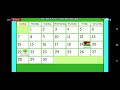 Starfall Calendar June 2026
