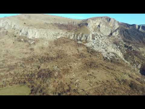 Опит за летене Черната скала над Искрец Добравица 19.12.2020