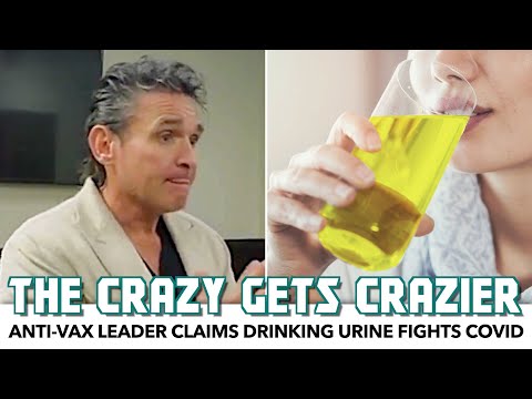 Anti-Vax Leader Claims Drinking PEE Fights COVID