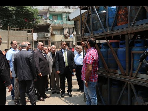 محافظ القاهرة يتفقد مستودع أنابيب بعين الصيرة وأعمال إزالة بأبو السعود
