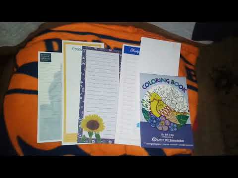 🎵 GOT SOME NEW NOTEPADS AND A COLORING BOOK 🎵