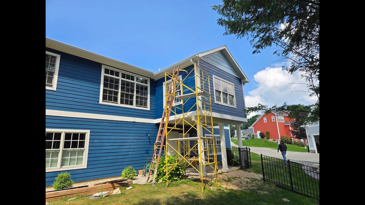 Traverse City home additions and exterior remodeling contractor project walkthrough