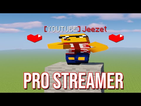 How to be a PRO MINECRAFT STREAMER