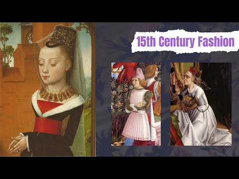15th Century Fashion: Kirtles, Burgundian Gowns, and Gamurra's