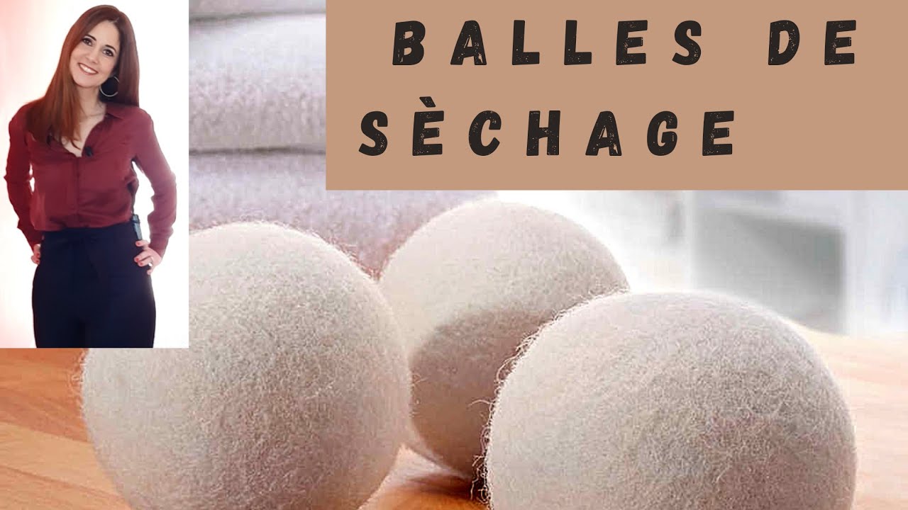 BALLE DE SÈCHAGE EN LAINE #diy