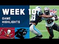 Buccaneers vs. Panthers Week 10 Highlights | NFL 2020 Buccaneers vs. Panthers Week 10 Highlights | NFL 2020