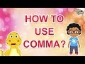 How To Use Comma In English Sentences | English Grammar For Kids | Roving Genius How To Use Comma In English Sentences | English Grammar For Kids | Roving Genius