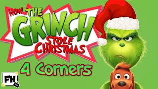 The Grinch Christmas Four Corners Fitness Challenge | Kids & Family Workout (Dr. Seuss)