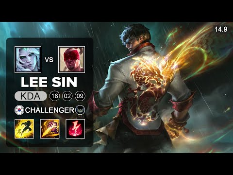 Lee Sin vs Viego Jungle - KR Challenger - Patch 14.9 Season 14