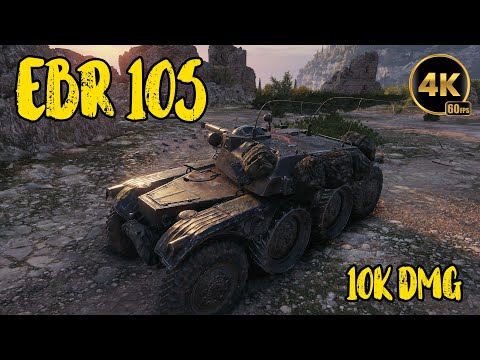 World Of Tanks EBR 105  (10k Damage)