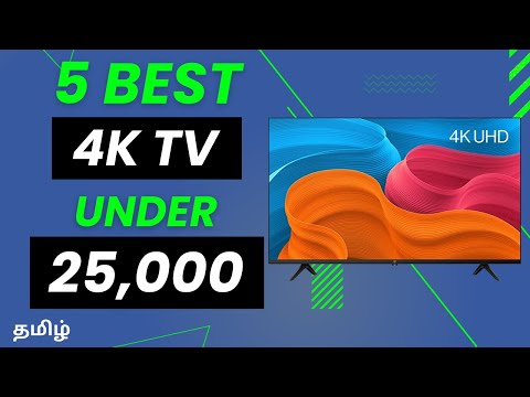 5 Best 4K TV under 25000 in Tamil 📺 | 2023