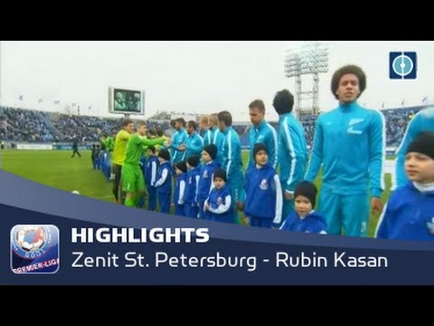 HIGHLIGHTS | Zenit St. Petersburg - Rubin Kasan | Premjer Liga | 24. Spieltag | 06.04.2014