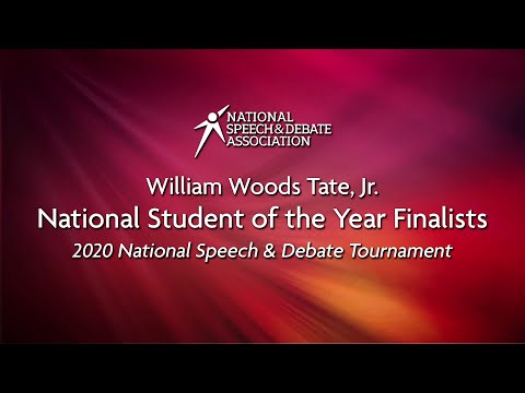 Student of the Year Finalists - Nationals 2020