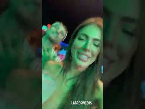 Barbara Labres faz show no aniversário da Marina Ferrari