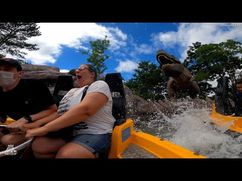 Neu im Holiday Park: Dino Splash - POV - Intamin - Rapid River