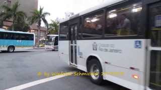 preview picture of video 'Bus- und Taxiverkehr in Rio de Janeiro 10/2013'