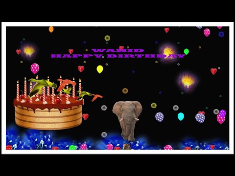 WAHID HAPPY BIRTHDAY TO YOU