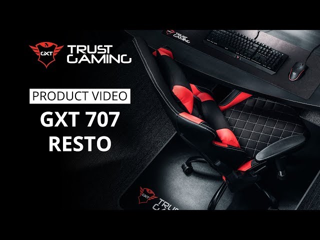 Trust GXT 707R Gamingstol Rød Komplett.no Trust GXT 707R Gamingstol Rød Komplett.no