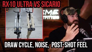 Hoyt RX10 Ultra vs PSE Sicario: Draw Cycle, Noise & Real Shootability Breakdown