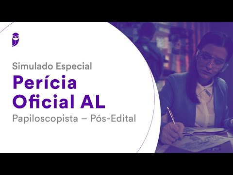 Simulado Especial Perícia Oficial AL – Papiloscopista – Pós-Edital - Correção