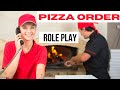 Ordering A Pizza Role Play Call