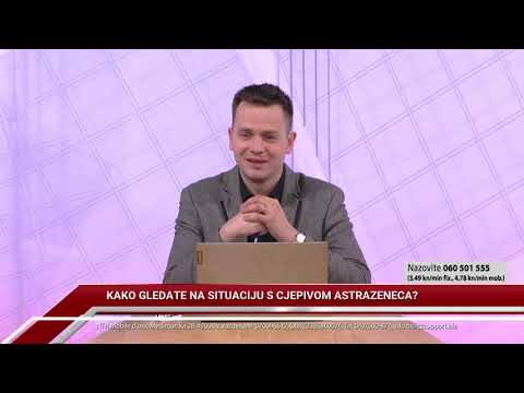 TV REPLIKA 16.03.2021. - KAKO GLEDATE NA SITUACIJU S CJEPIVOM ASTRAZENECA?