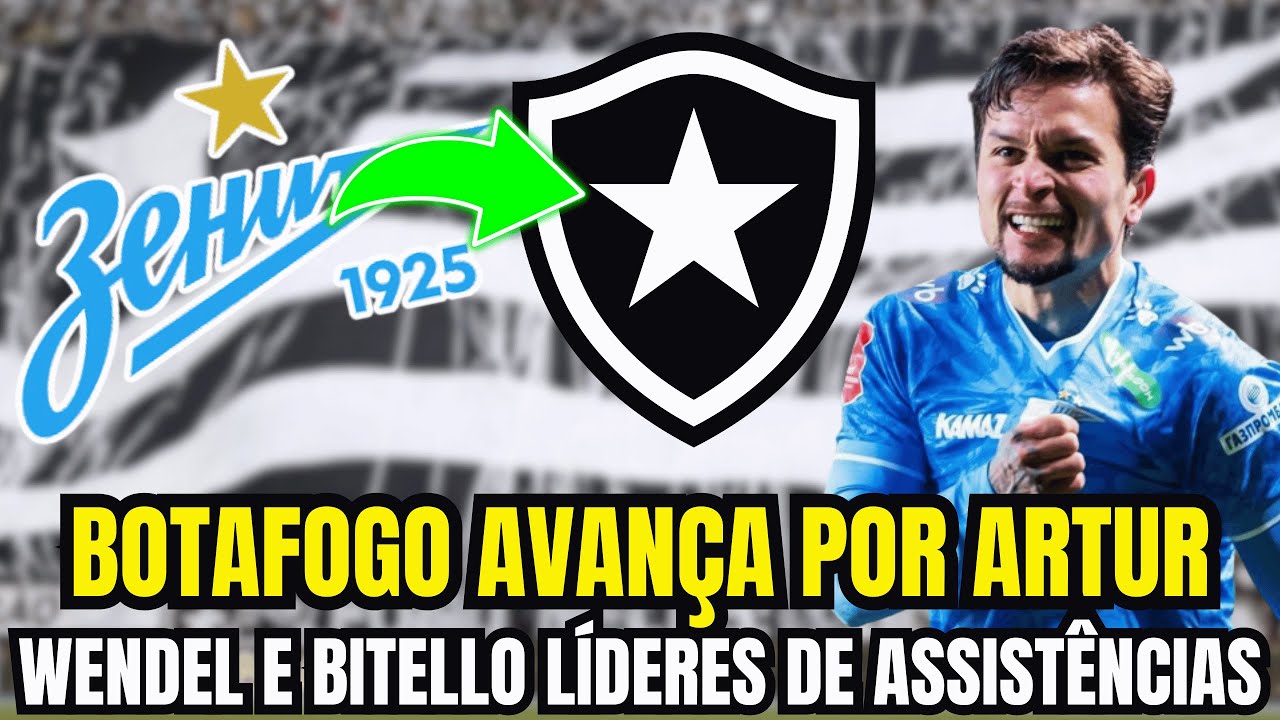 🚨🚨🚨 BOTAFOGO AVANÇA POR ARTUR E FECHA DAVID RICARDO | BITELLO NO BOTAFOGO | WENDEL | VASCO MATOS