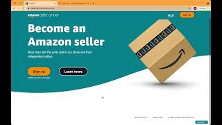Open Free Amazon Seller Central Account - Individual Seller Account