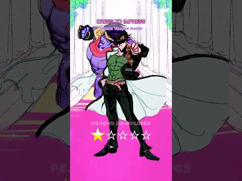 JoJo's Bizarre Dress Up Adventure 3 🌟#jotaro #jojosbizzareadventure #starplatinum #jjba #art #meme