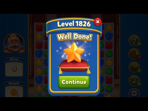 Royal Match - King Robert - Level 1826